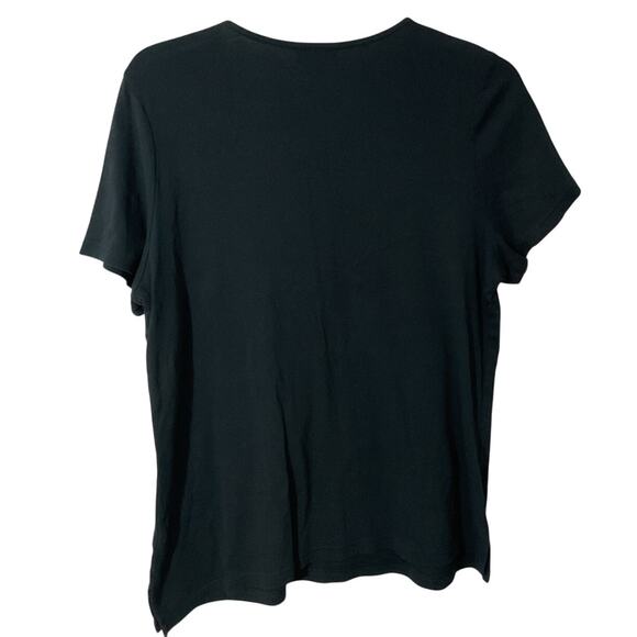 Essentials 0X Embroidered Neckline Top Layer Look - Picture 6 of 6